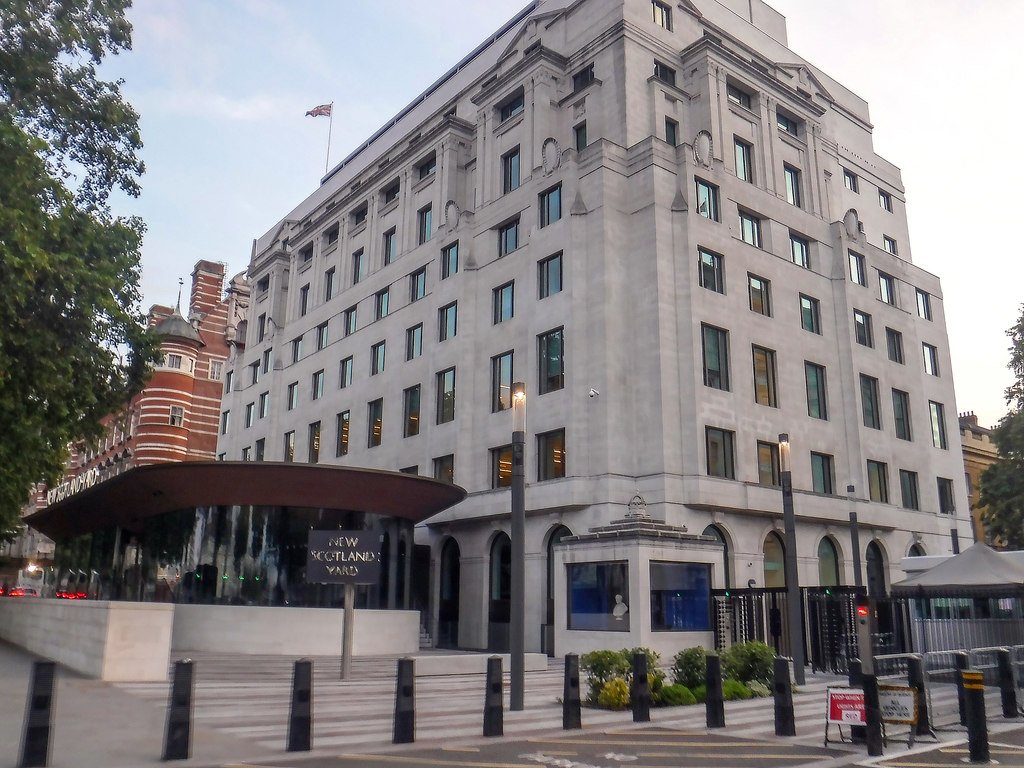 New Scotland Yard, Victoria Embankment, London — Metropolitan Police headquarters