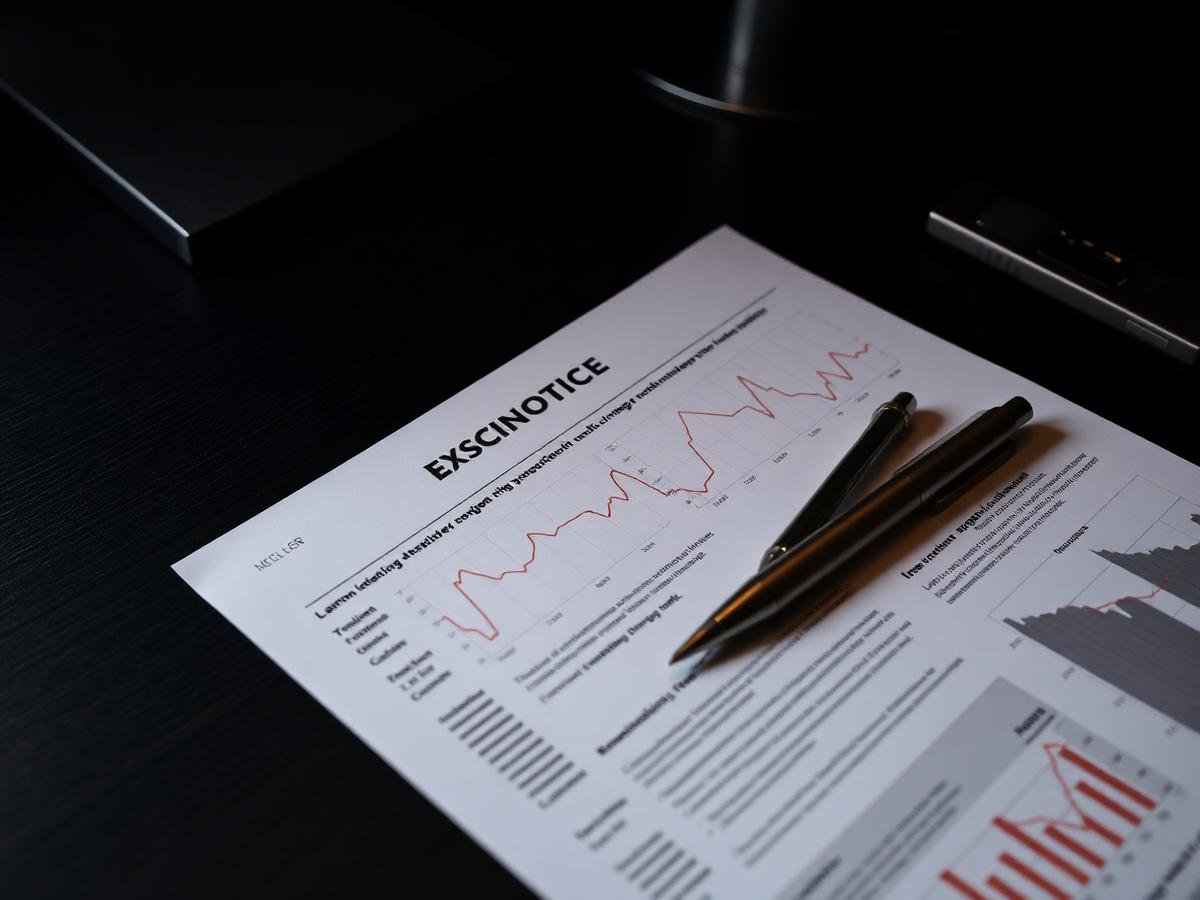 Printed lifecycle and expenditure report with charts on a desk